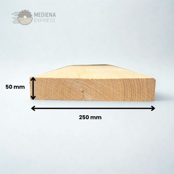 Pjautinė džiovinta mediena 50x250