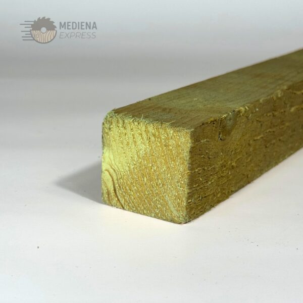 Pjautinė džiovinta impregnuota mediena 50x50 - Image 2