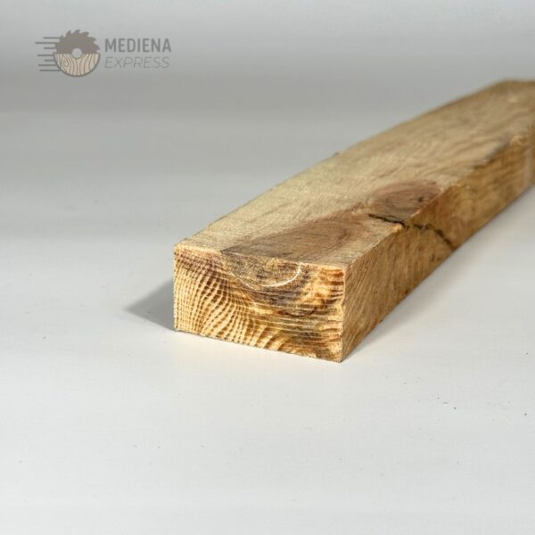Pjautinė nedžiovinta mediena 25x50 - Image 2