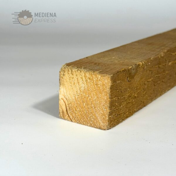 Pjautinė džiovinta mediena 50x50 - Image 2